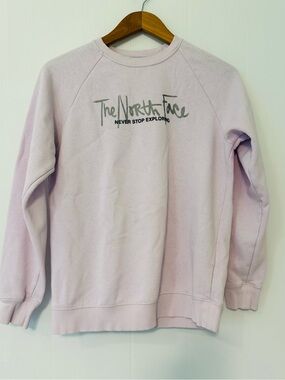 The North Face Women's Light Pink Crew Sweatshirt